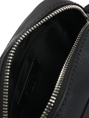 BOSS Black Monogram Panel Reporter Bag With Foil Logo - Image 5 of 5