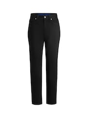 HUGO Black Tapered Fit Jeans in Rinse Wash Denim - Image 5 of 5