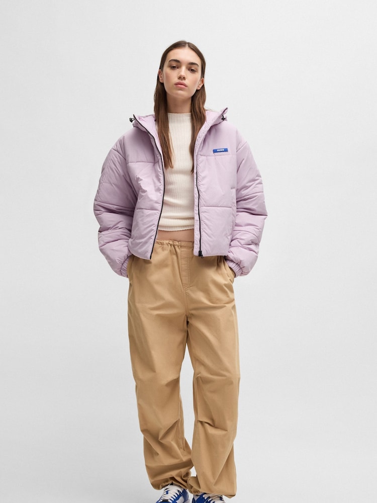 HUGO Purple Freya Jacket - Image 2 of 6