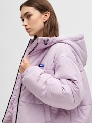 HUGO Purple Freya Jacket - Image 4 of 6