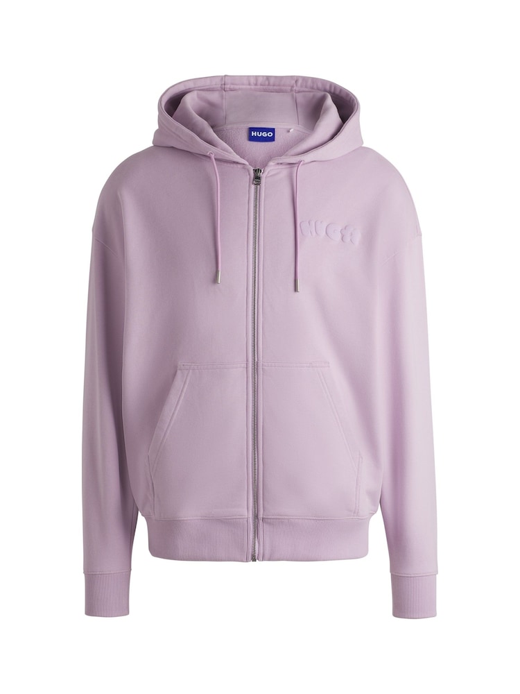HUGO Purple 100% Cotton Doa Jacket - Image 6 of 6