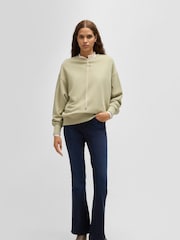 BOSS Grey Bootcut Stretch Denim Jeans - Image 3 of 5