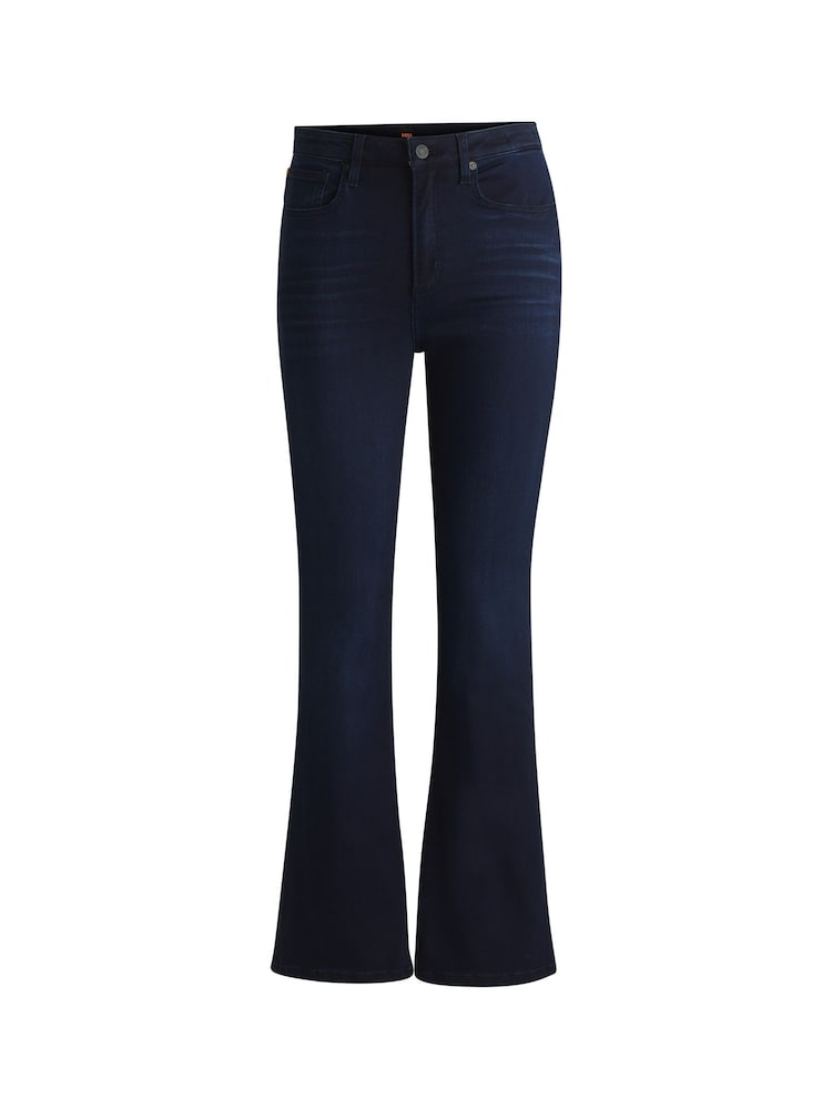 BOSS Grey Bootcut Stretch Denim Jeans - Image 5 of 5