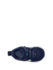 Nike Navy Blue Volt Infant Star Runner 4 Trainers - Image 8 of 10
