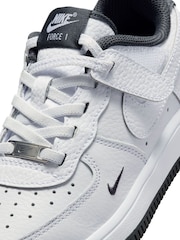 Zapatillas de deporte para niños bajas Little Force 1 Bajo EasyOn LV8 4 de Nike - Imagen 9 de 10