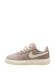 Nike Pink Particle Junior Air Force 1 Low Easy On Trainers - Image 2 of 4