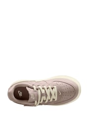 Nike Pink Particle Junior Air Force 1 Low Easy On Trainers - Image 3 of 4