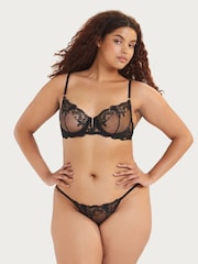 Bluebella Marseille Embroidered Mesh Knickers - Image 4 of 7