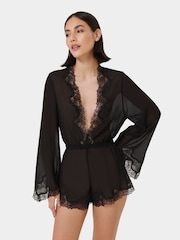Bluebella Julianne Black Teddy - Image 1 of 5