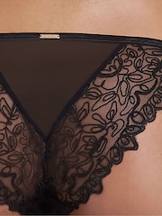 Bluebella Audrey Mesh and Embroidered Knickers - Image 4 of 5