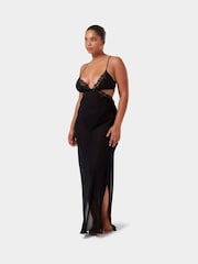 Bluebella Julianne Long Black Chemise - Image 4 of 5