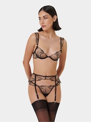 Bluebella Marabel Sheer Embroidered Suspender - Image 1 of 5