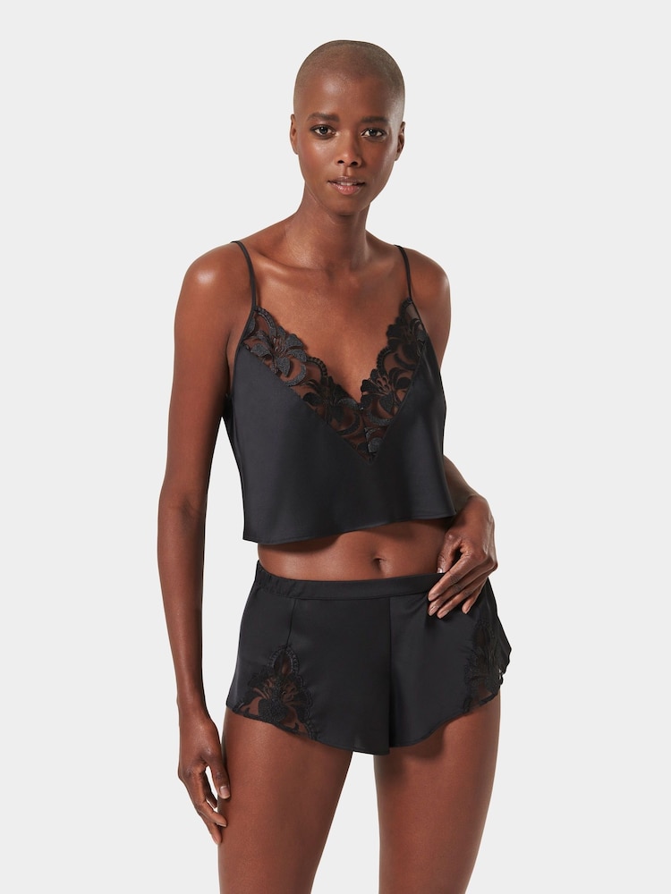 Bluebella Leonora Luxury Satin Cami and Shorts Set - Image 1 of 5