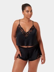 Bluebella Leonora Luxury Satin Cami and Shorts Set - Image 3 of 5