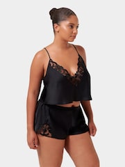 Bluebella Leonora Luxury Satin Cami and Shorts Set - Image 4 of 5