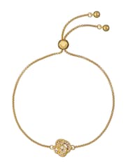 Ted Baker Gold Tone Florina Crystal Flower Adjustable Bracelet - Image 3 of 4