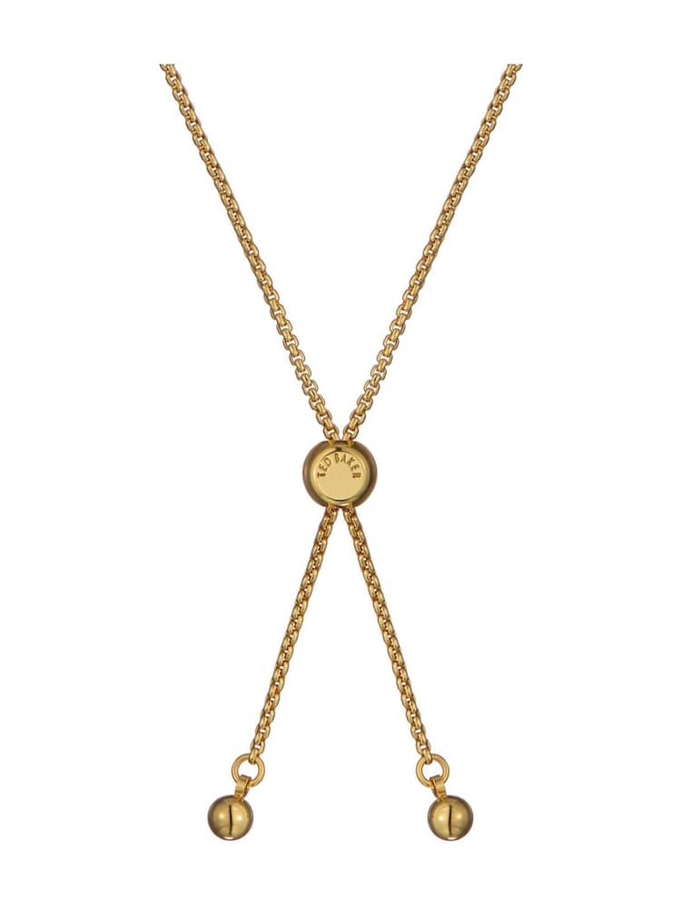 Ted Baker Gold Tone Florina Crystal Flower Adjustable Bracelet - Image 4 of 4
