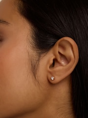 Ted Baker Pink Tone Sinee Mini Crystal Stud Earrings - Image 4 of 4