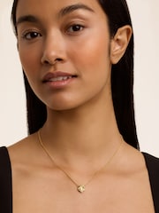 Ted Baker Gold Tone Florita Crystal Flower Pendant Necklace - Image 2 of 4
