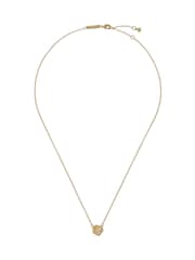 Ted Baker Gold Tone Florita Crystal Flower Pendant Necklace - Image 3 of 4