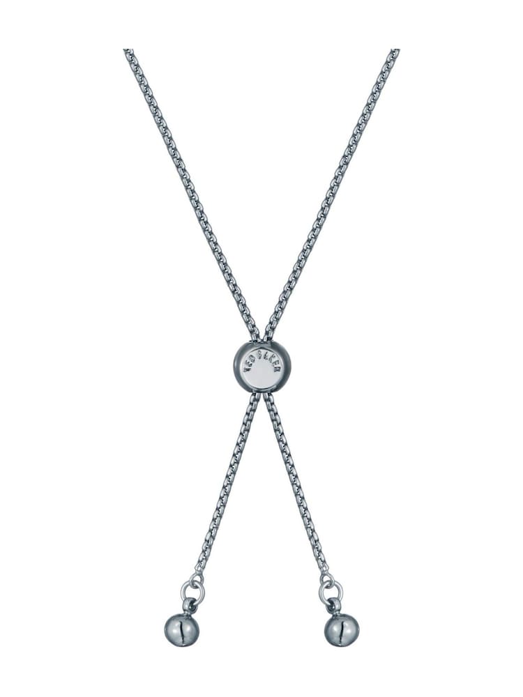 Ted Baker Silver Tone Adoria Crystal Sweetheart Adjustable Bracelet - Image 2 of 4