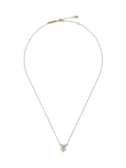 Ted Baker Gold Tone Joyelle Jewel Cluster Pendant Necklace - Image 1 of 4