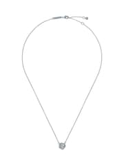 Ted Baker Silver Tone Florita Crystal Flower Pendant Necklace - Image 1 of 4