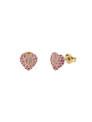 Ted Baker Gold Tone Adoraa Crystal Sweetheart Stud Earrings - Image 4 of 4