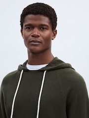Paige Donaldson Drawstring Knitted Hoodie - Image 4 of 6