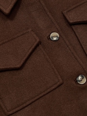 Paige Wool-Blend Cropped Jacket - Image 6 of 6
