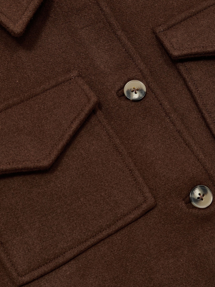 Paige Wool-Blend Cropped Jacket - Image 6 of 6