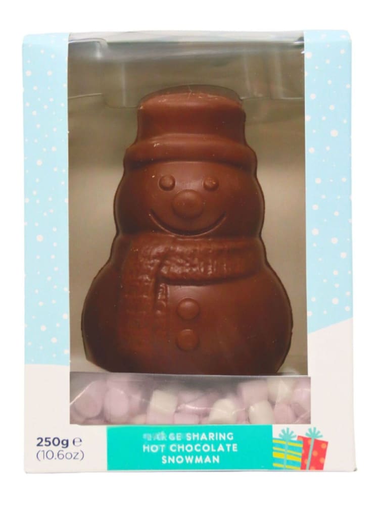 Cocoba Milk Chocolate Giant Snowman Melt - Image 2 of 2 Cocoba Milk Chocolate Giant Snowman Melt - Image 2 of 2