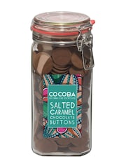Cocoba Salted Caramel Chocolate Buttons Jar - Image 2 of 2