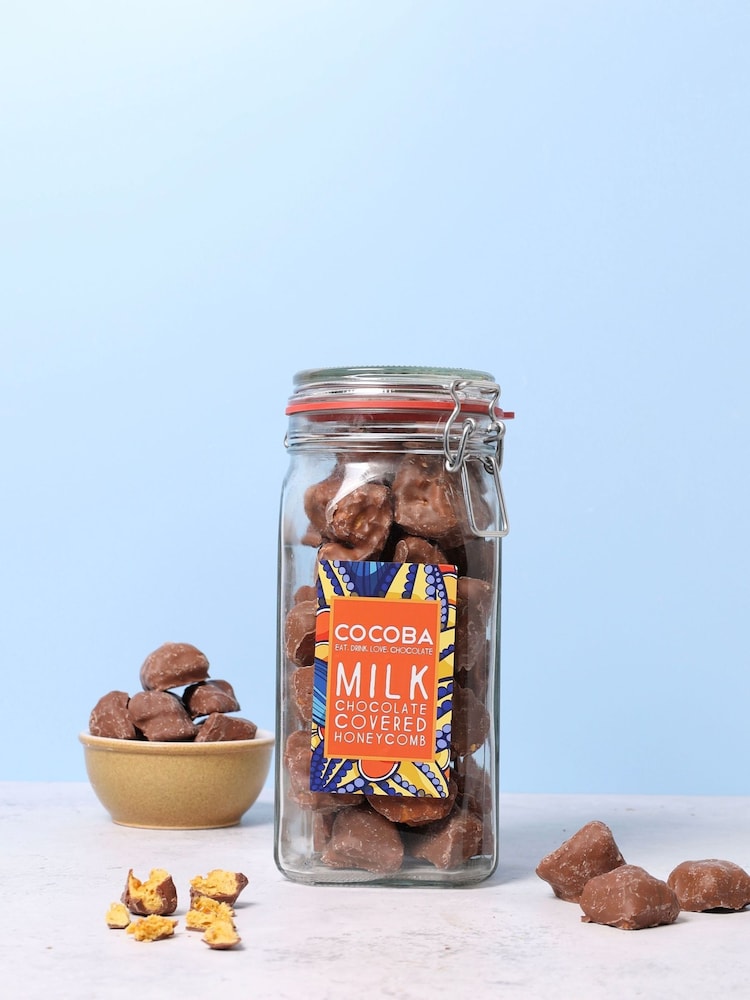 Cocoba Milk Chocolate Covered Honeycomb Jar - Image 1 of 2