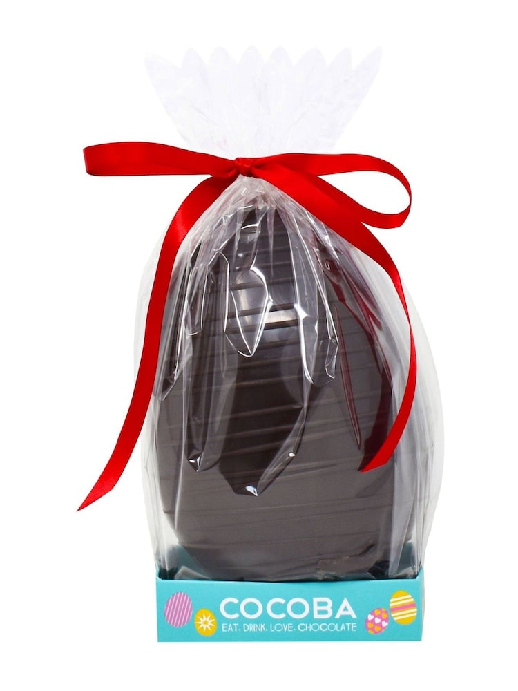 Cocoba Dark Chocolate Salted Caramel Egg with Drizzle - Image 2 of 2