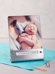 Personalised Photo Upload Metal Picture Frame by Oakdene - Image 3 of 3