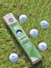 Set of 6 Personalised Golf Balls Golf Balls by Oakdene - Image 1 of 1