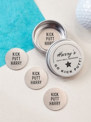 Personalised Golf Markers Gift Set by Oakdene - Image 1 of 2