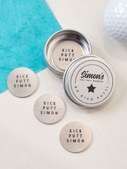 Personalised Golf Markers Gift Set by Oakdene - Image 2 of 2