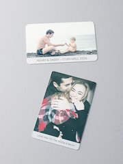Personalised Photo Upload Wallet Card by Oakdene - Image 1 of 2