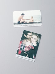 Personalised Photo Upload Wallet Card by Oakdene - Image 2 of 2