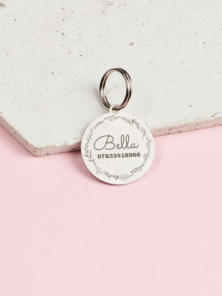 Personalised Cat Tag by Oakdene - Image 2 of 2