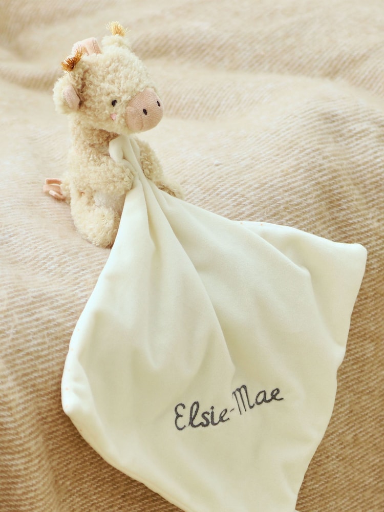 Personalised Giraffe Print Comforter by My 1st Years - Image 1 of 4