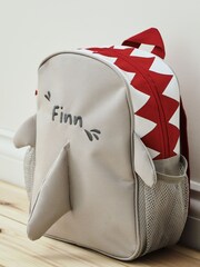 Personalised Shark Mini Backpack by My 1st Years - Image 1 of 5