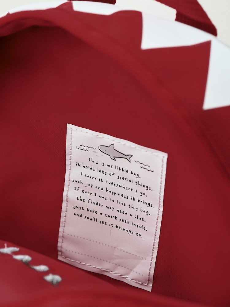 Personalised Shark Mini Backpack by My 1st Years - Image 5 of 5