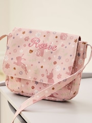 Personalised Bunny Print Handbag by My 1st Years - Image 1 of 4
