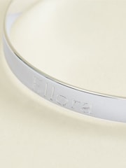 Baby Personalised Engraved Keepsake Bangle With Diamond by My 1st Years - Image 2 of 3