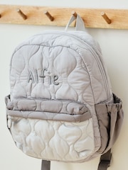 Medium Personalised Quilted Backpack by My 1st Years - Image 1 of 5