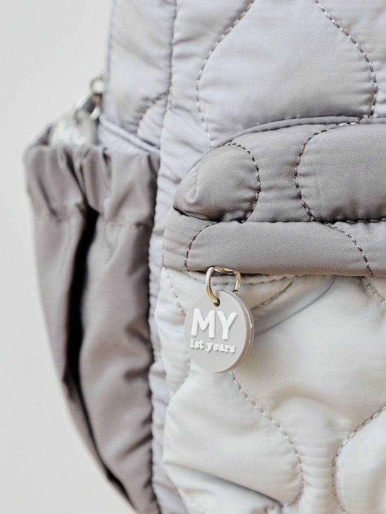 Medium Personalised Quilted Backpack by My 1st Years - Image 5 of 5