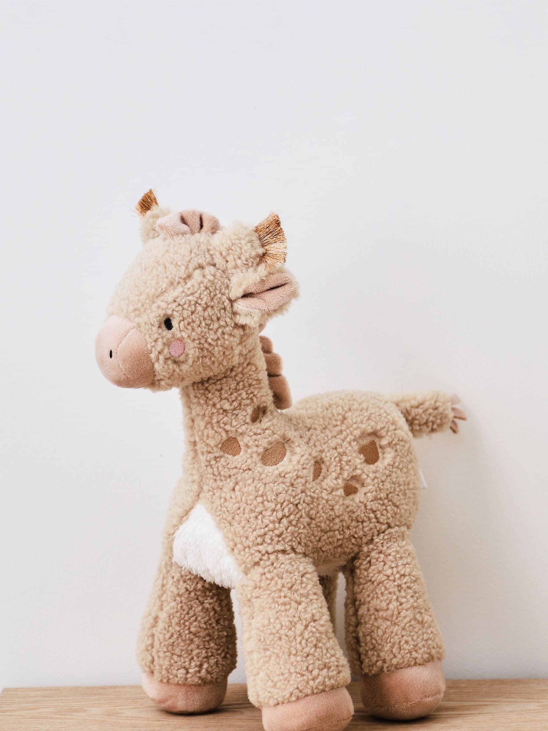 Personalised Giraffe Print Plush Toy by My 1st Years